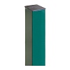 Столб с полимерным покрытием 60х40мм RAL 6005 3,0м (Зеленый мох)