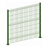 3D забор с полимерным покрытием 2,03х2,5 ф4мм Ral 6005 (Зеленый мох)