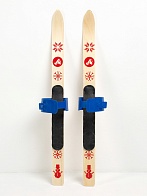 Лыжные комплекты детские Малыш 110 см с п/жесткими креплениями