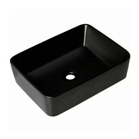 Раковина накладная для ванной комнаты черная GT403-8