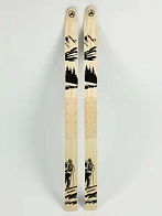 Лыжи деревянные Лесные 185см