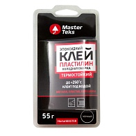 Клей-пластилин MasterTeks HomeMaster эпоксидный холодная сварка термостойкий 55г черный