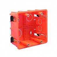 Коробка установочная СУ IP20 100х100х50 (Plast Electro) /гипсокартон под Анам арт. РЕ030043/