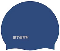 Шапочка для плавания детская тонкий силикон синий (ATEMI) /арт.TC302/