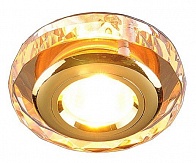 Светильник точечный MR16 1056 CLEAR/GD (Elektrostandard) /арт. 1056 CLEAR/GD зеркал/золотой/