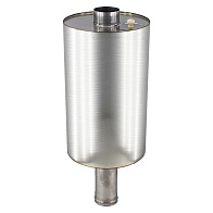 Бак для воды на трубе 70л (1,0м) цилиндрический AISI430 1мм