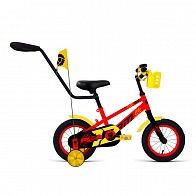 Велосипед RM METEOR (12",1ск.) красный/желтый